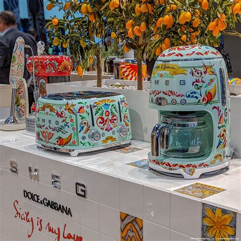 dolce and gabbana SMEG appliances